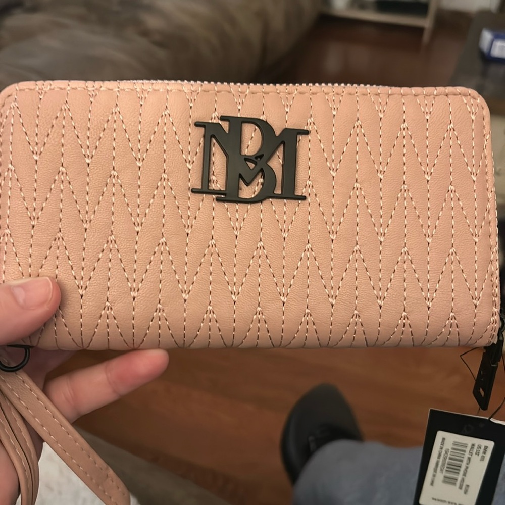 NWT Badgley Mischka wallet with phone holder